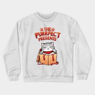 The Purrfect Presents Crewneck Sweatshirt